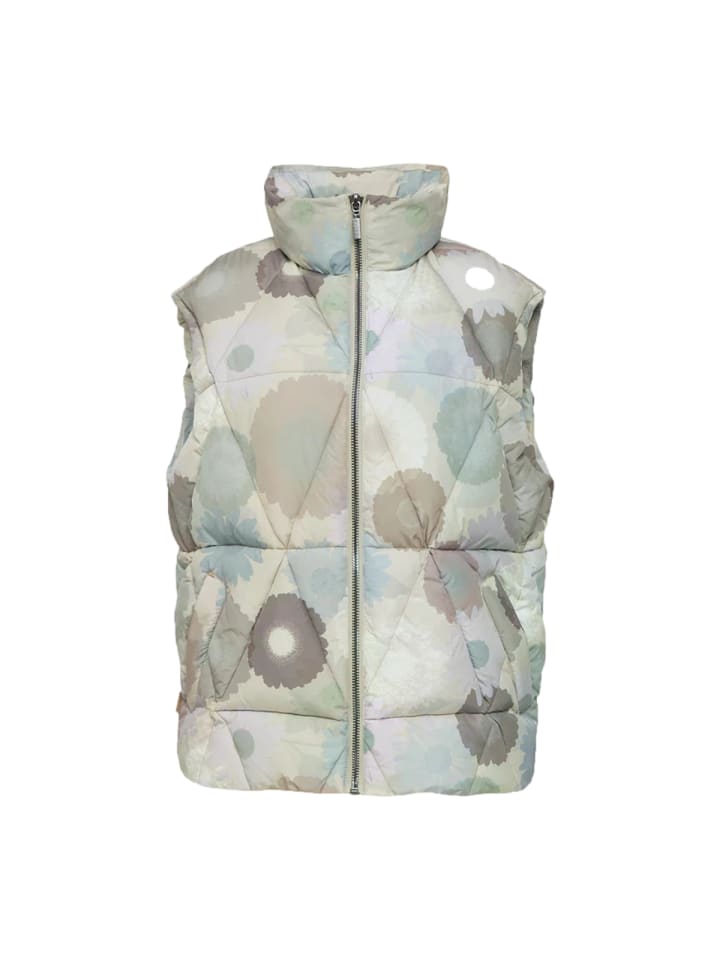 

MAZINE Жилет Hanska, цвет грибной/с принтом