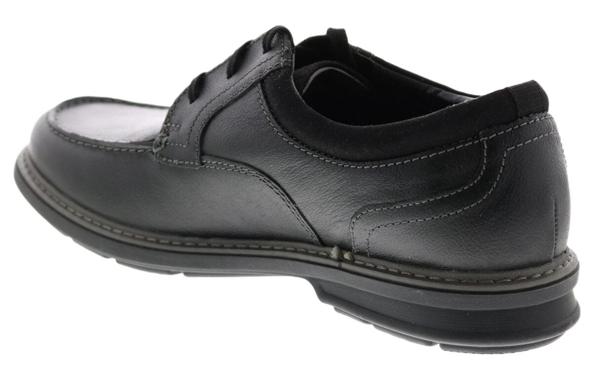 Мужские туфли Clarks Men's Casual Shoes Men Low-Top Black — фото 4