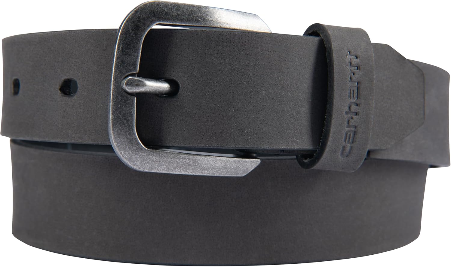 

Carhartt Women's Casual Rugged Belts, Available in Multiple Styles, Colors & Sizes, Saddle Leather Belt (Black)