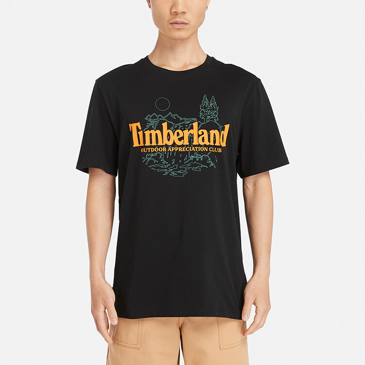 Мужская футболка Timberland, цвет Black — фото 4