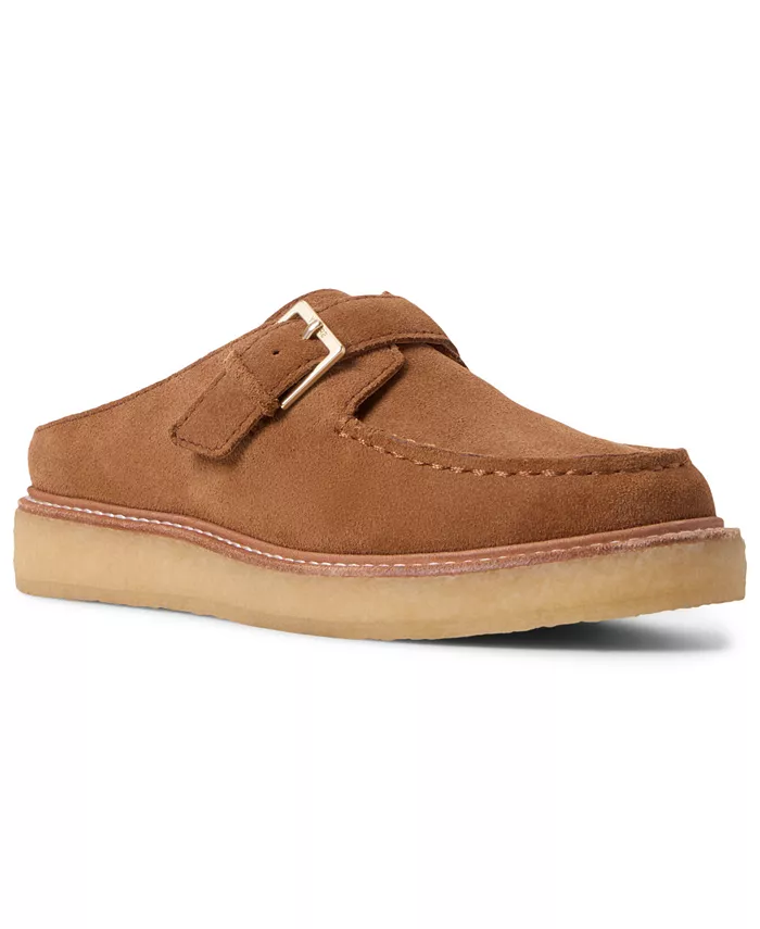 Женские оксфордские мюли Captain's с круглым носком из крепа Sperry, коричневый/бежевый