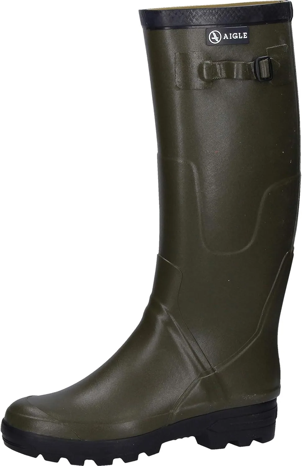 Резиновые сапоги Aigle Unisex Benyl M, зеленый/хаки — фото 3