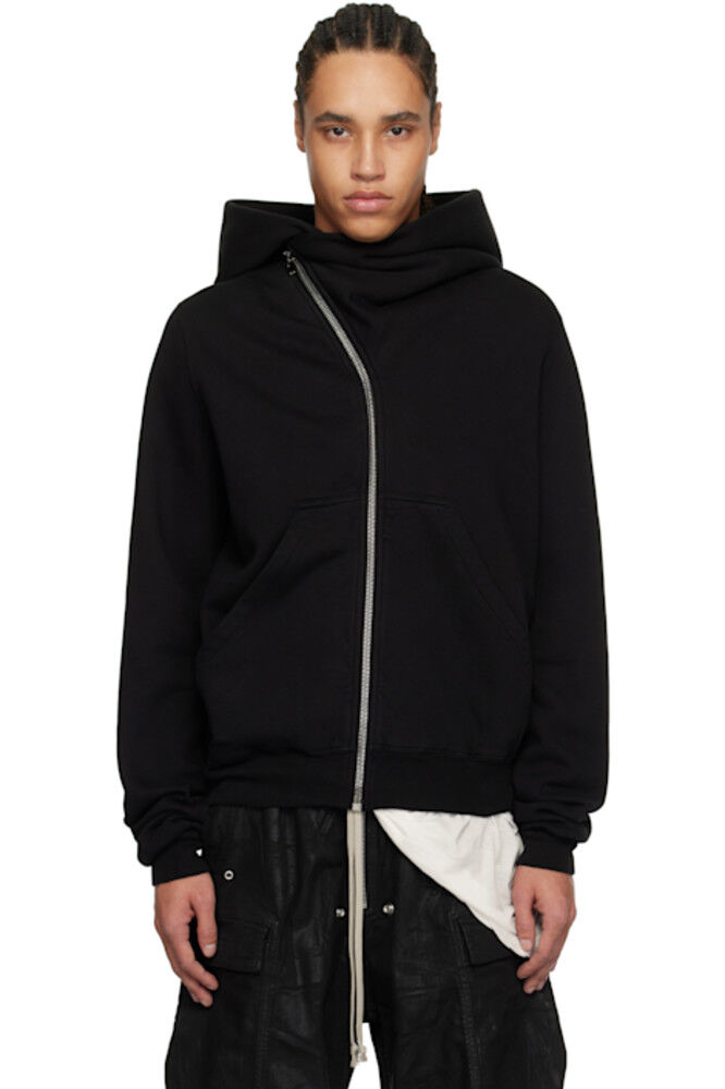 

Черная толстовка с капюшоном Hollywood Mountain Rick Owens DRKSHDW