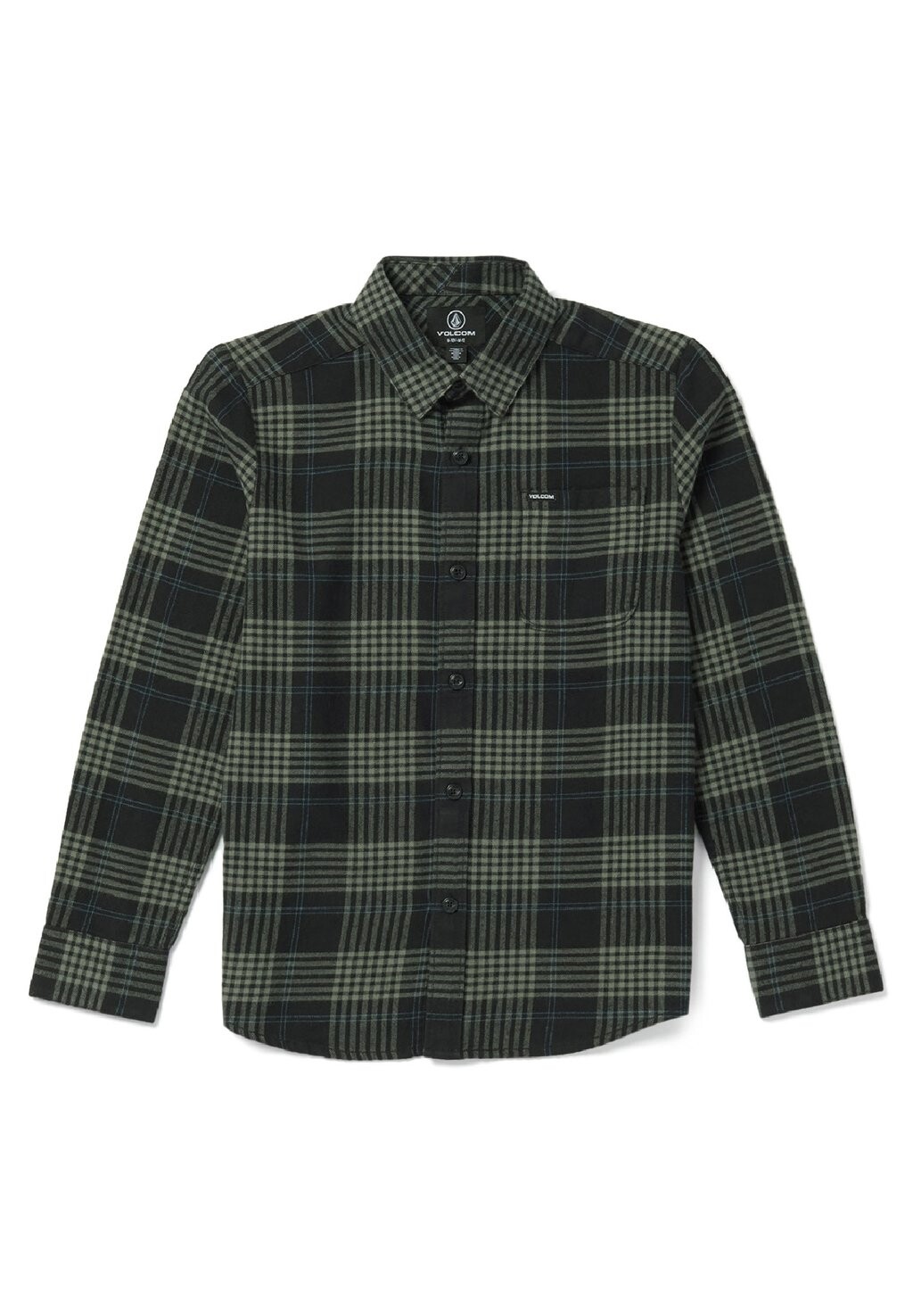 

Рубашка CADEN PLAID LS Volcom, цвет black