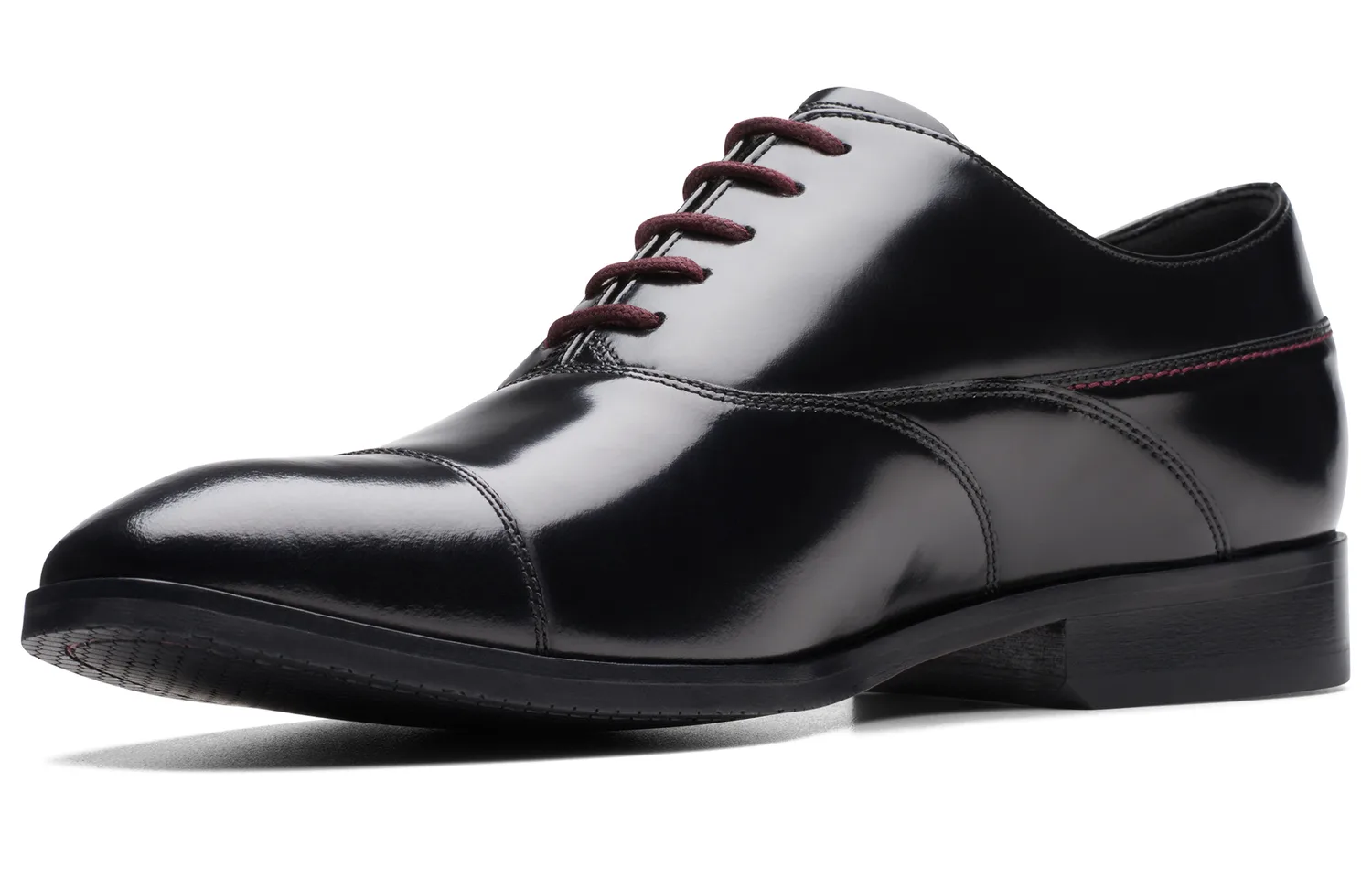 Clarks Туфли мужские черные из натуральной кожи — фото 3