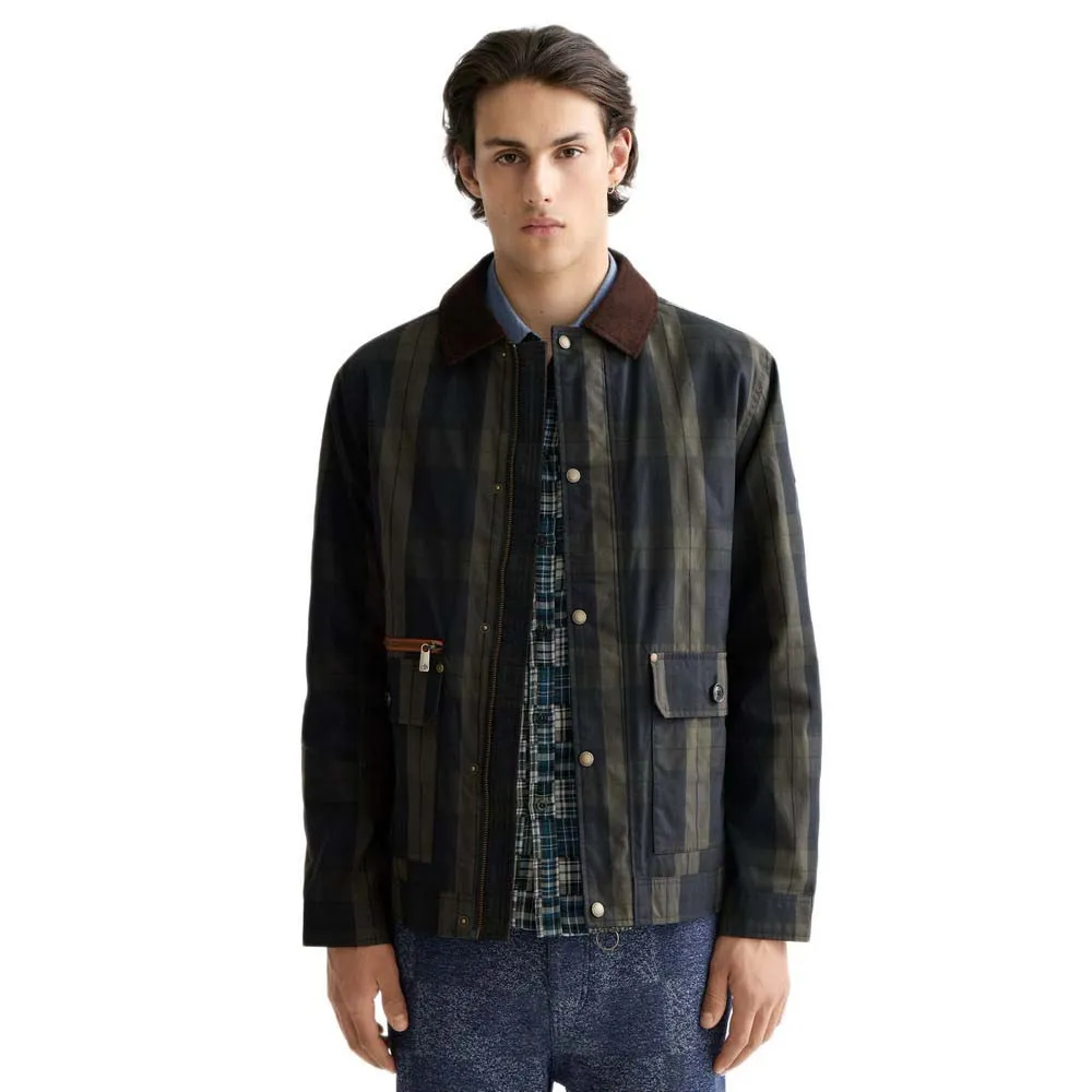 

Куртка из вощеного волокна Scotch & Soda, черный