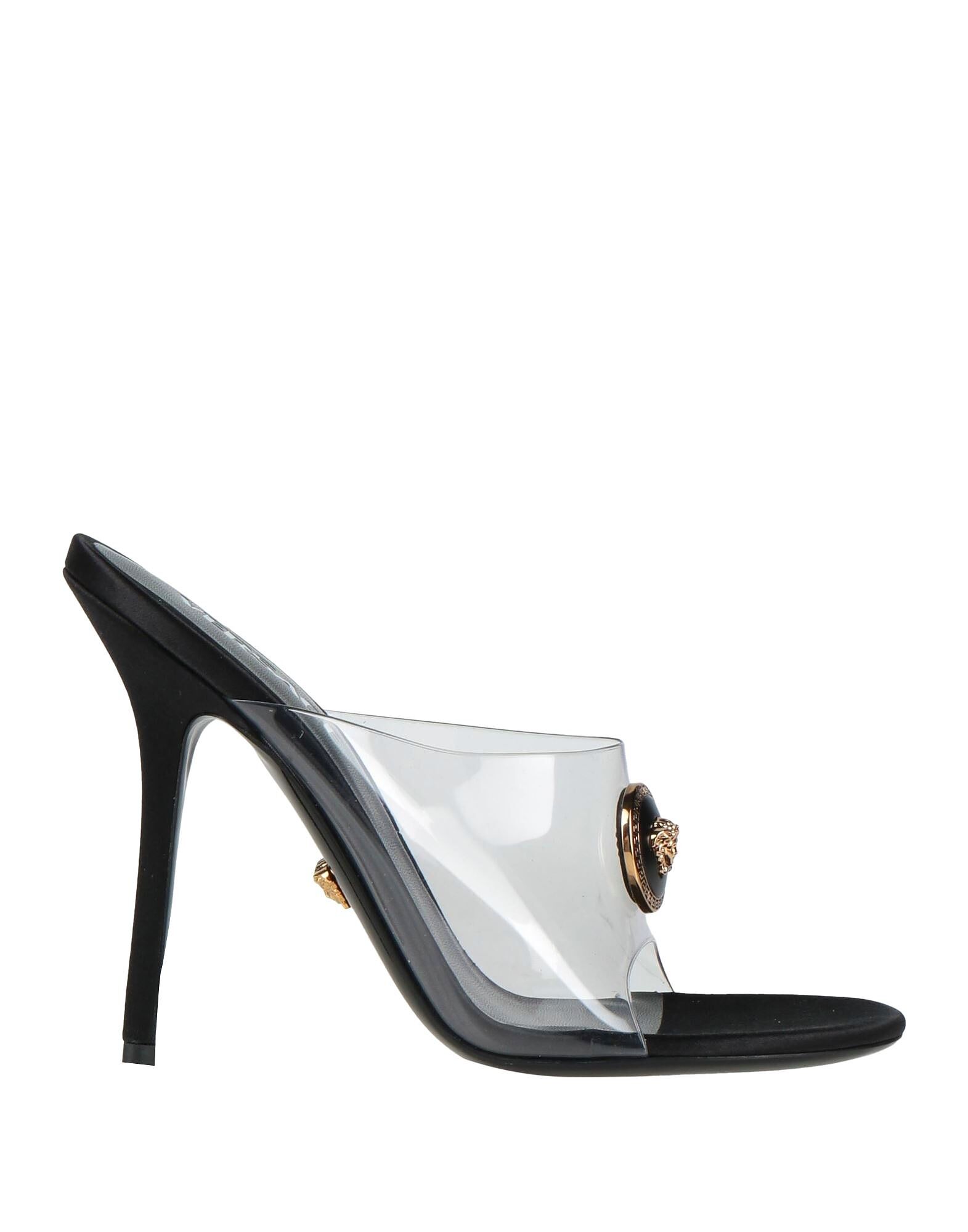 Сандалии Versace, прозрачный