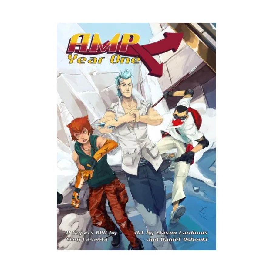 

AMP - Year One, Roleplaying Games (Third Eye Games), твердый переплет