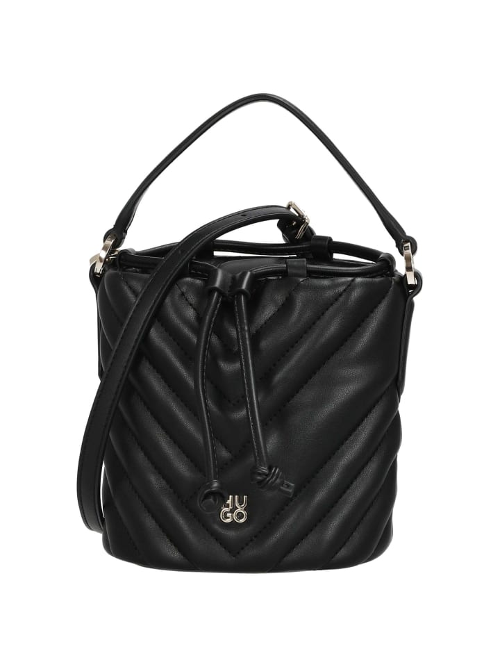 

HUGO Женская сумка Chris 2.0 - наплечная сумка 16 см (черная) черного цвета