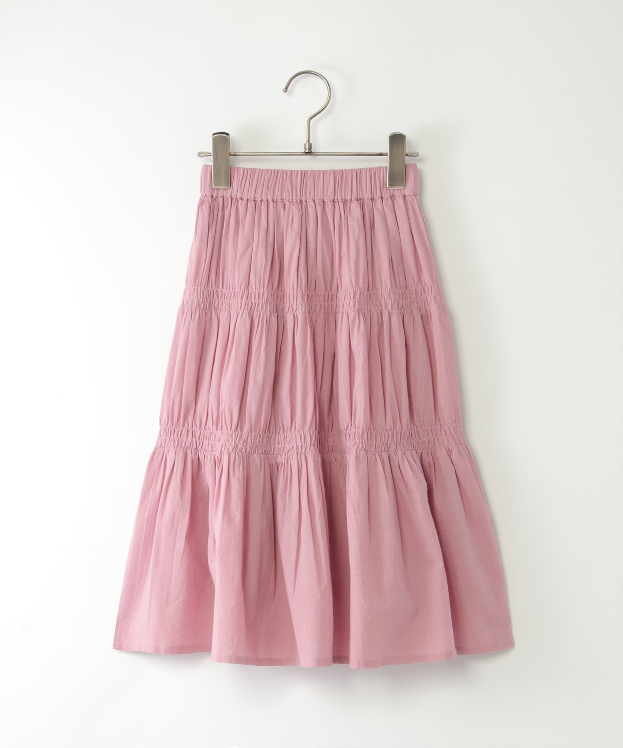 Многоярусная юбка из хлопка (120–160 см) Ikka, Pink Kei