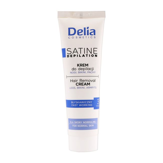 Satine depilation быстродействующий депиляторный крем для тела Delia, 100 мл — фото 2