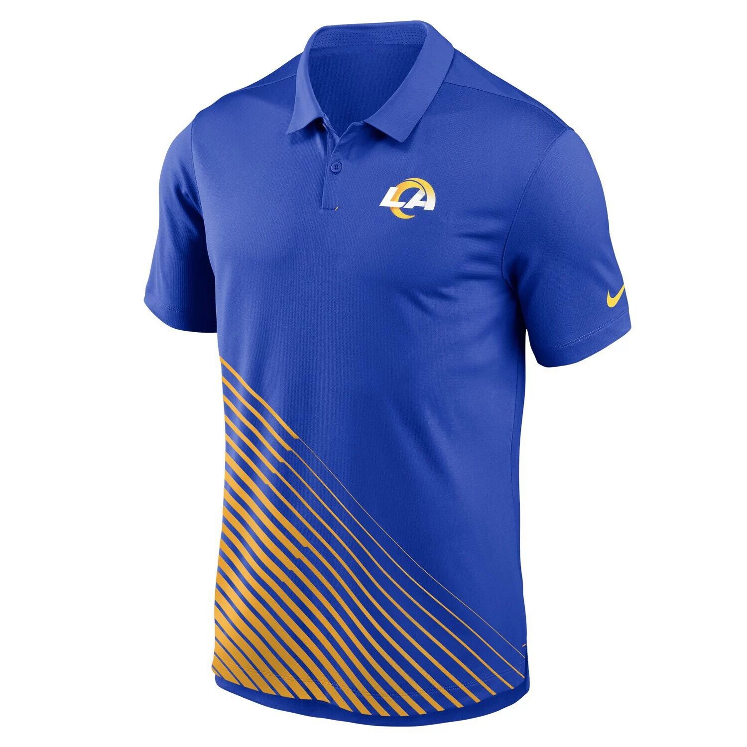 Мужская футболка-поло Royal Los Angeles Rams Vapor Performance Nike — фото 2