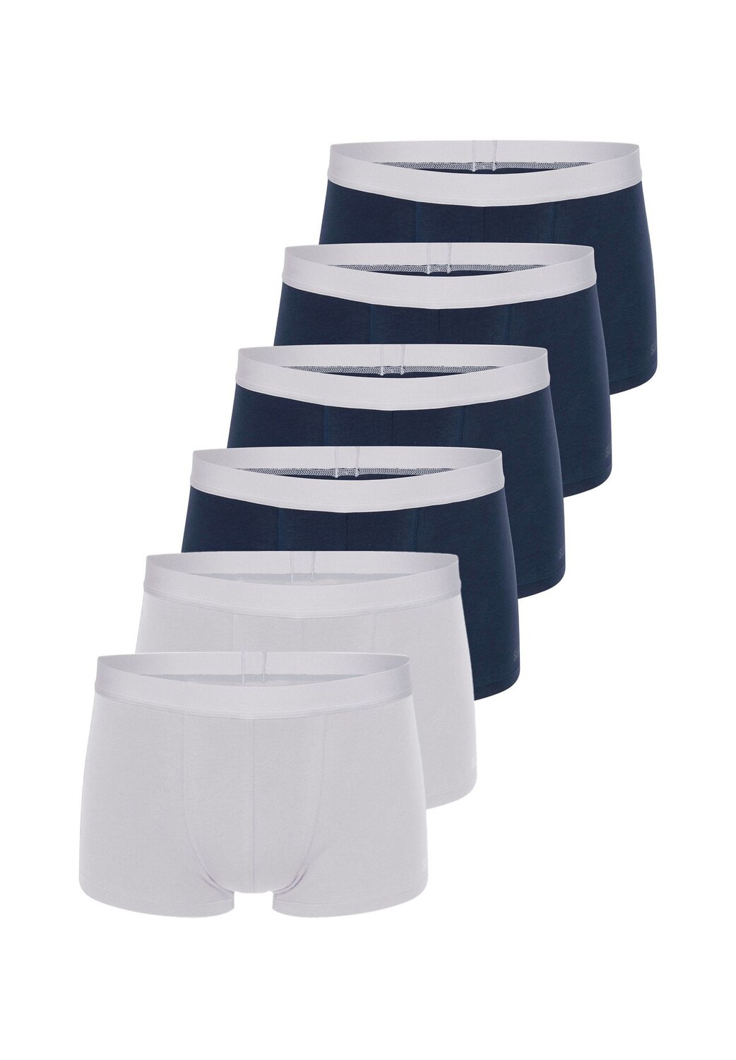 

Набор из 6 мужских шорт/брюк Hipster GO ABC 2.0 sloggi, цвет Navy Platinum