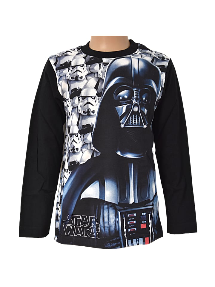 

Рубашка с длинным рукавом Star Wars, черный