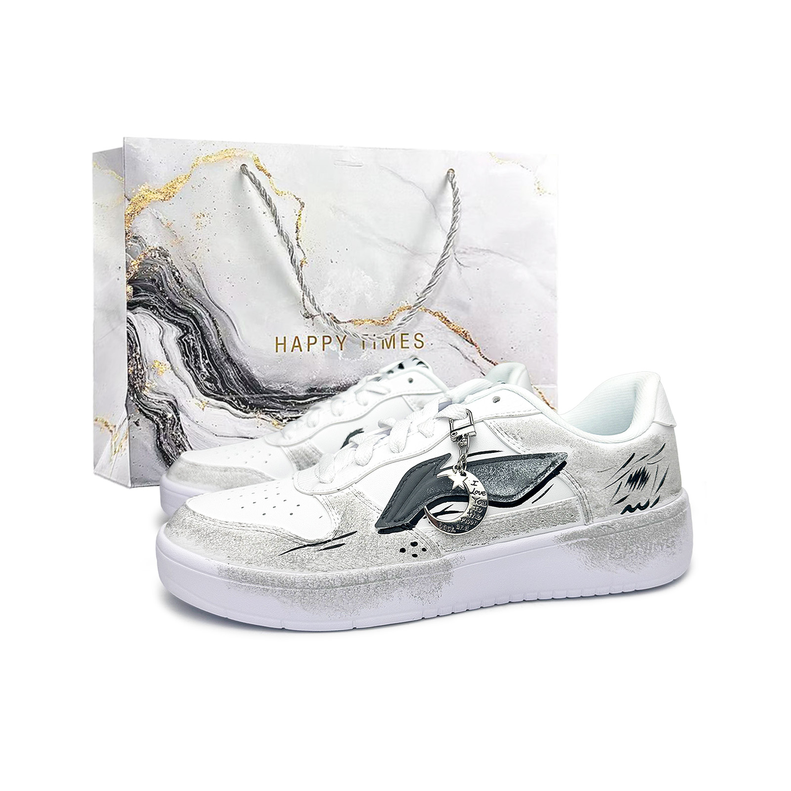 

Непромокаемые лодки понтон не скользящие легкие лоу-топ скейтборд обувь мужские LINING, светло-серый