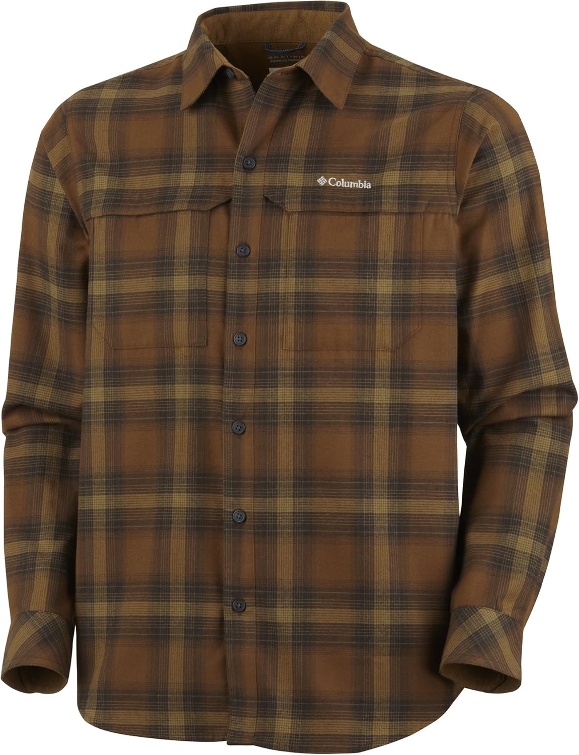 

Columbia мужская рубашка с длинным рукавом Cool Creek в клетку, Marsh