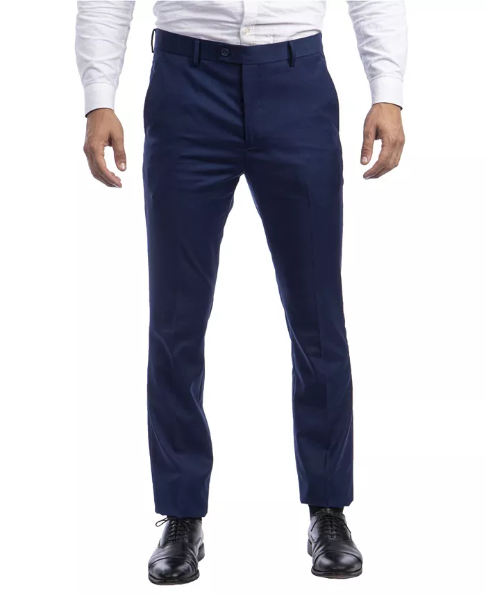 

Мужские эластичные брюки Performance Stretch Dress Pants Sean Alexander, синий