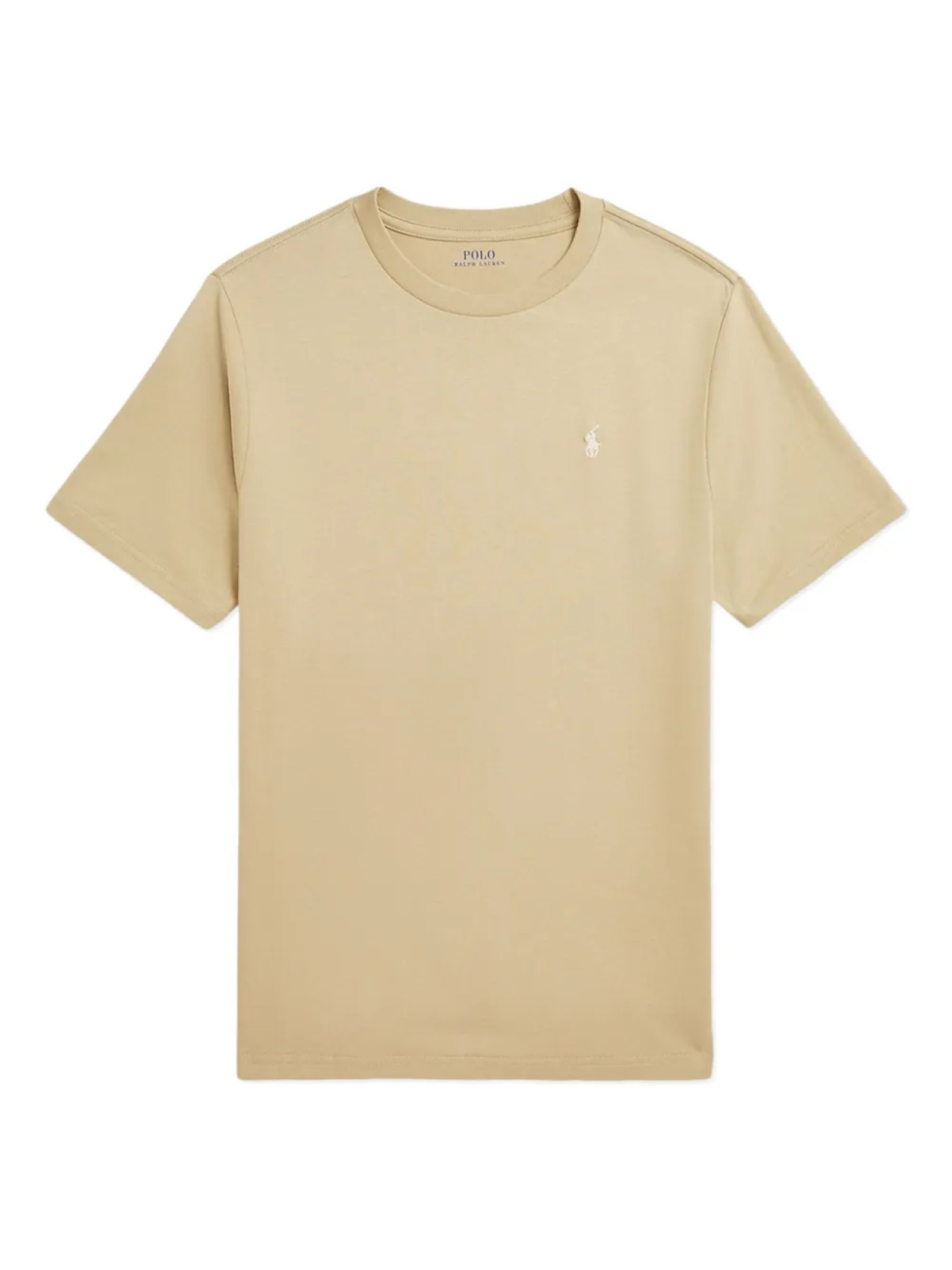 

Футболка с вышитым логотипом POLO RALPH LAUREN KIDS, нейтральный