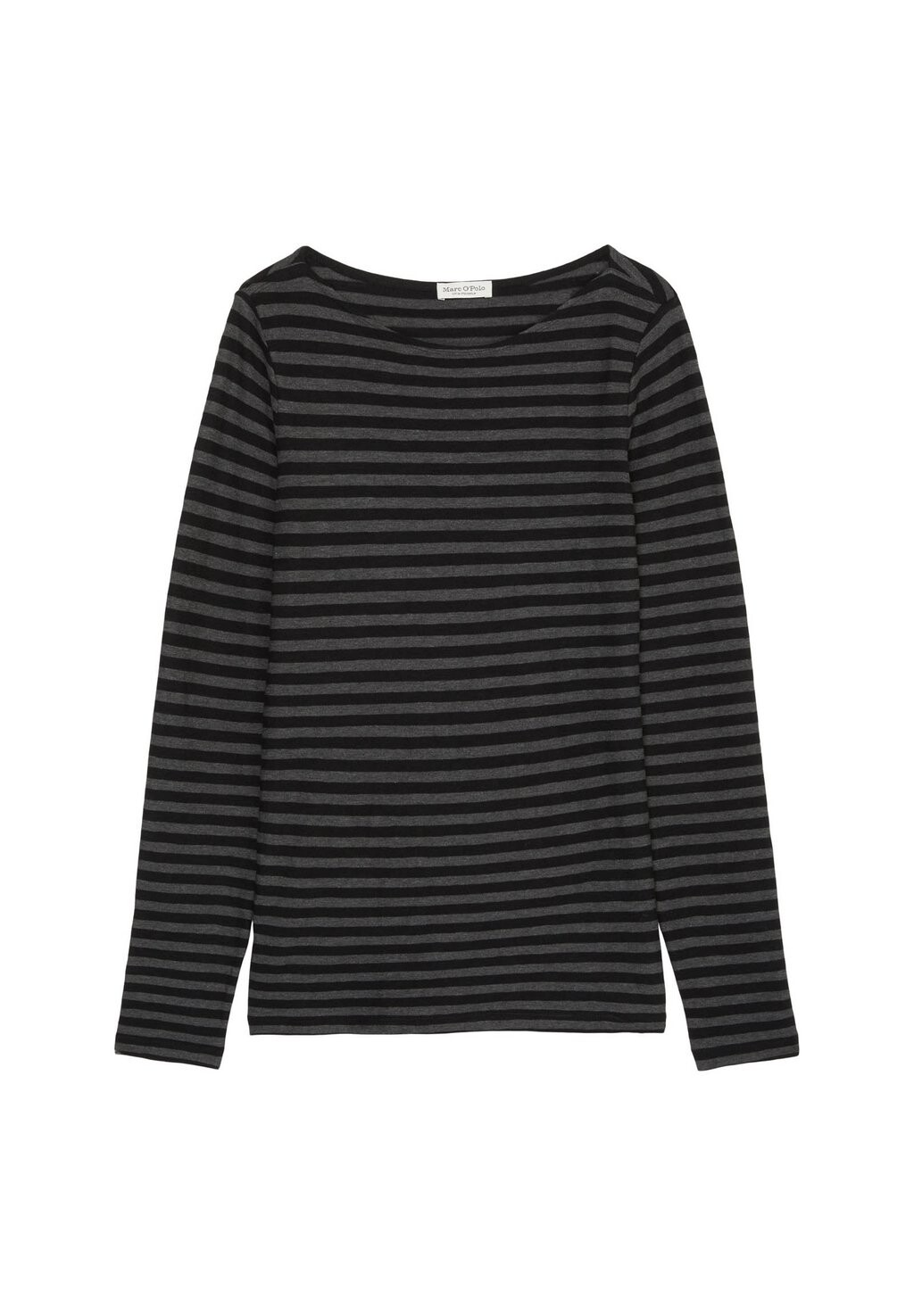 

Топ с длинными рукавами BOAT NECK STRIPED Marc O'Polo, черный