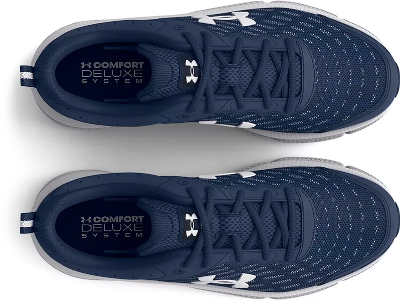 Мужские кроссовки Under Armour Charged Assert 10, цвет Academy/Academy/White — фото 4
