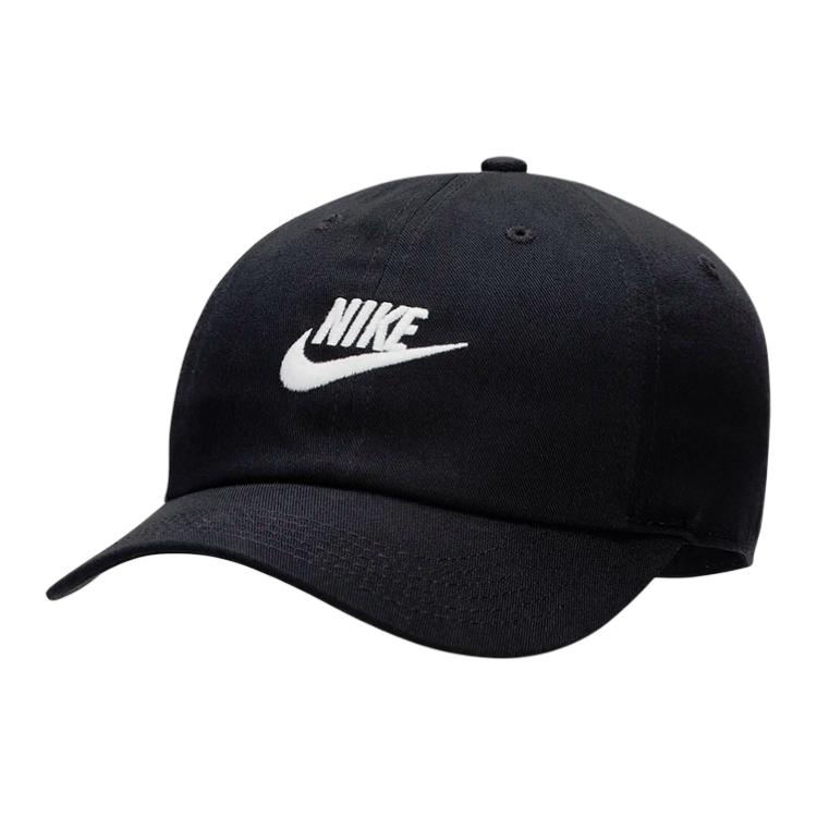 

Хлопковая бейсболка детская черная Nike