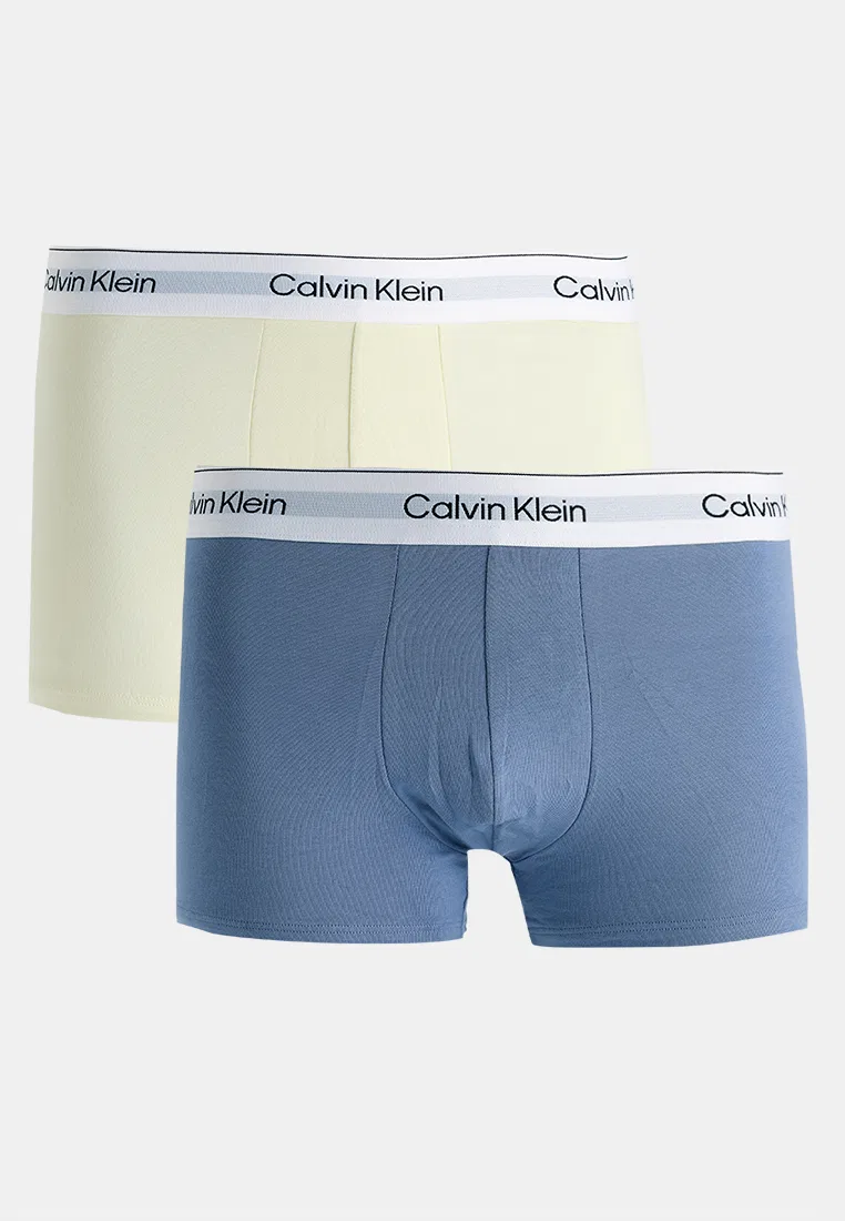 Трусы, 2 шт., Calvin Klein, голубой