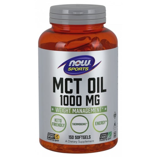 

Масло MCT - Масло MCT 1000 мг (150 капсул) Now Foods