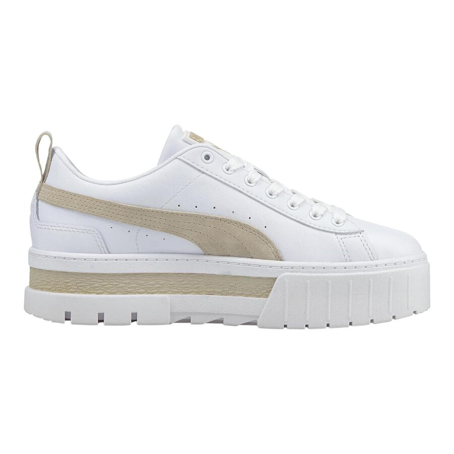 Кроссовки женские Puma Mayze Lth White — фото 2