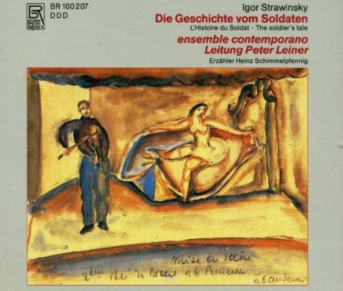 

CD диск Stravinsky / Leiner / Ensemble Contemporano: L'histoire Du Soldat
