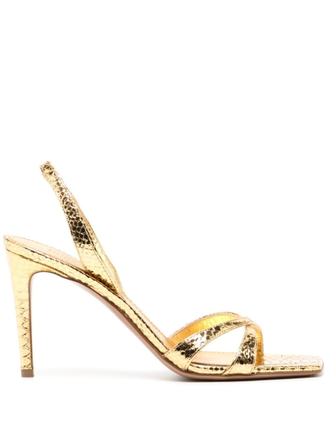 

Paris Texas сандалии кожаные Stiletto 85 мм, золотистый
