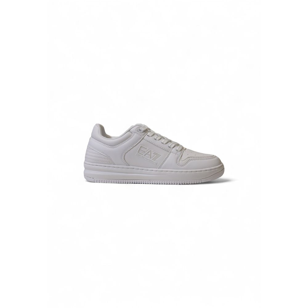 

Белые кроссовки из полиэстера Armani EA7 Emporio