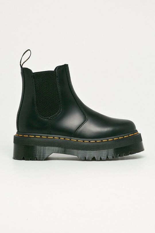 Ботинки-челси кожаные Dr. Martens 2976 Quad, черный