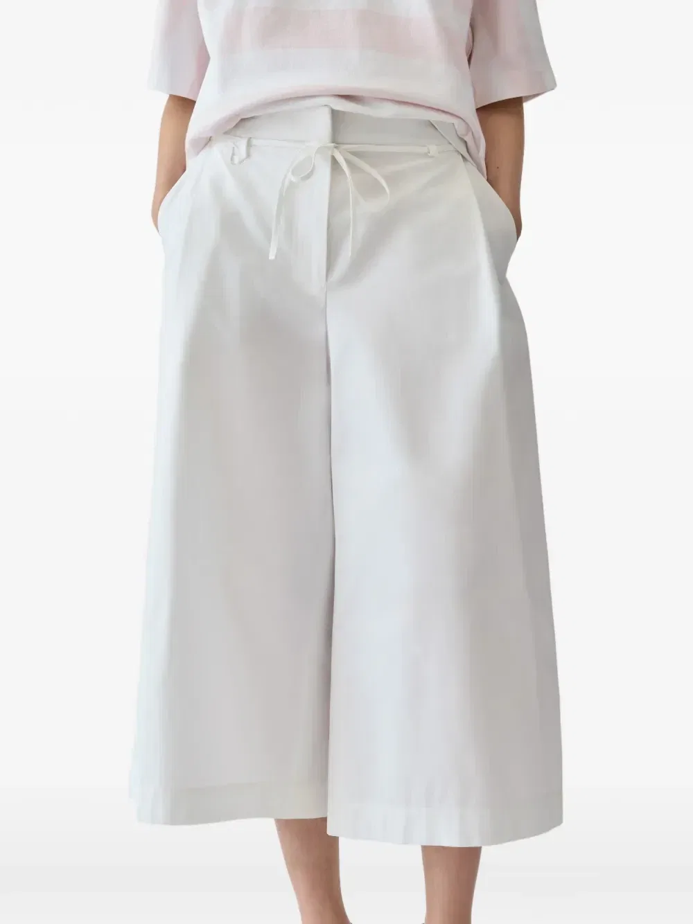 Брюки Marin JACQUEMUS, белый — фото 4