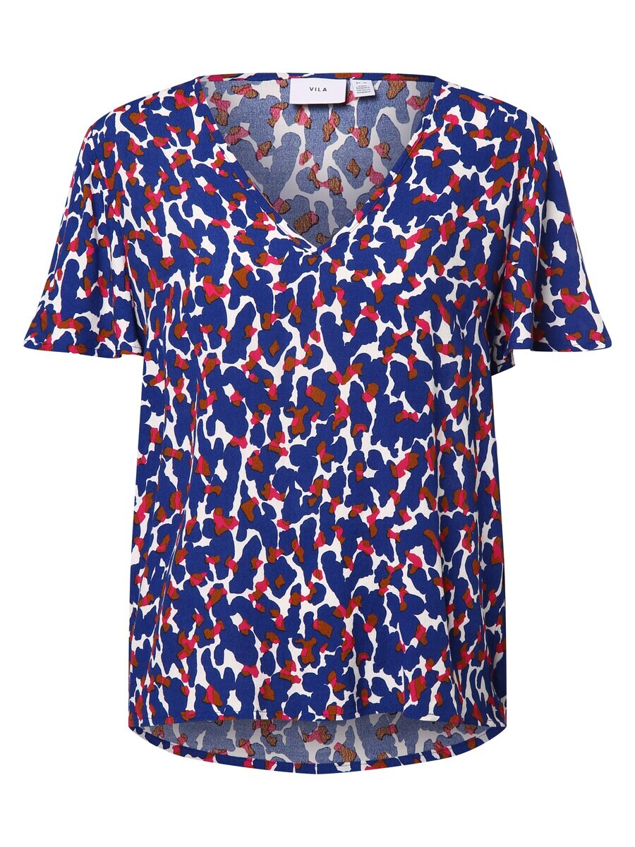 

Блузка с коротким рукавом VILA Blouse VIRuma, синий