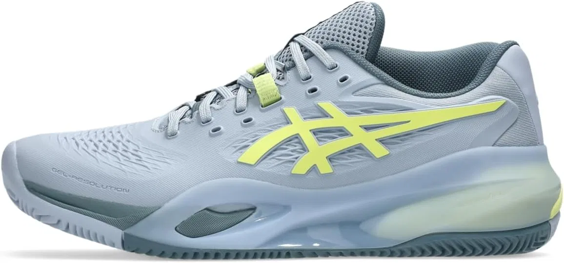 Кроссовки для тенниса ASICS Gel-Resolution X, Grey Blue/Pistachio