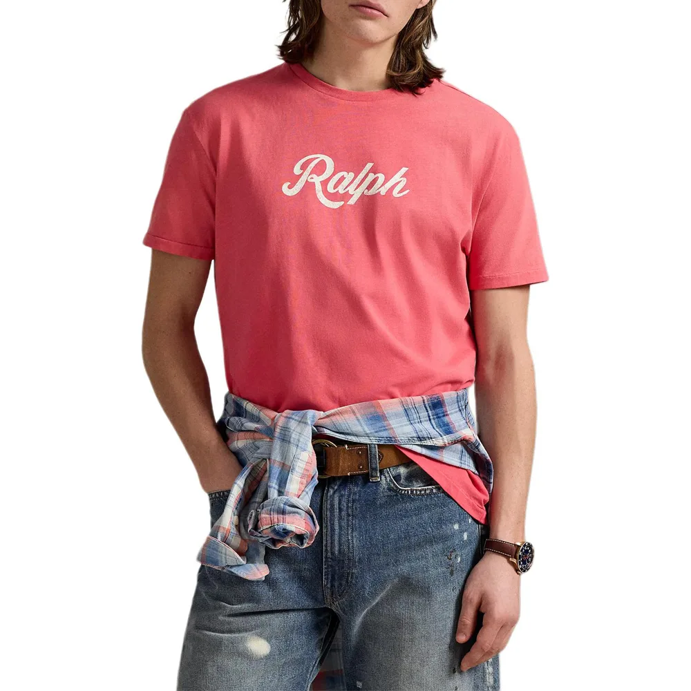 Футболка с принтом Ralph Polo Ralph Lauren, Light Red — фото 3