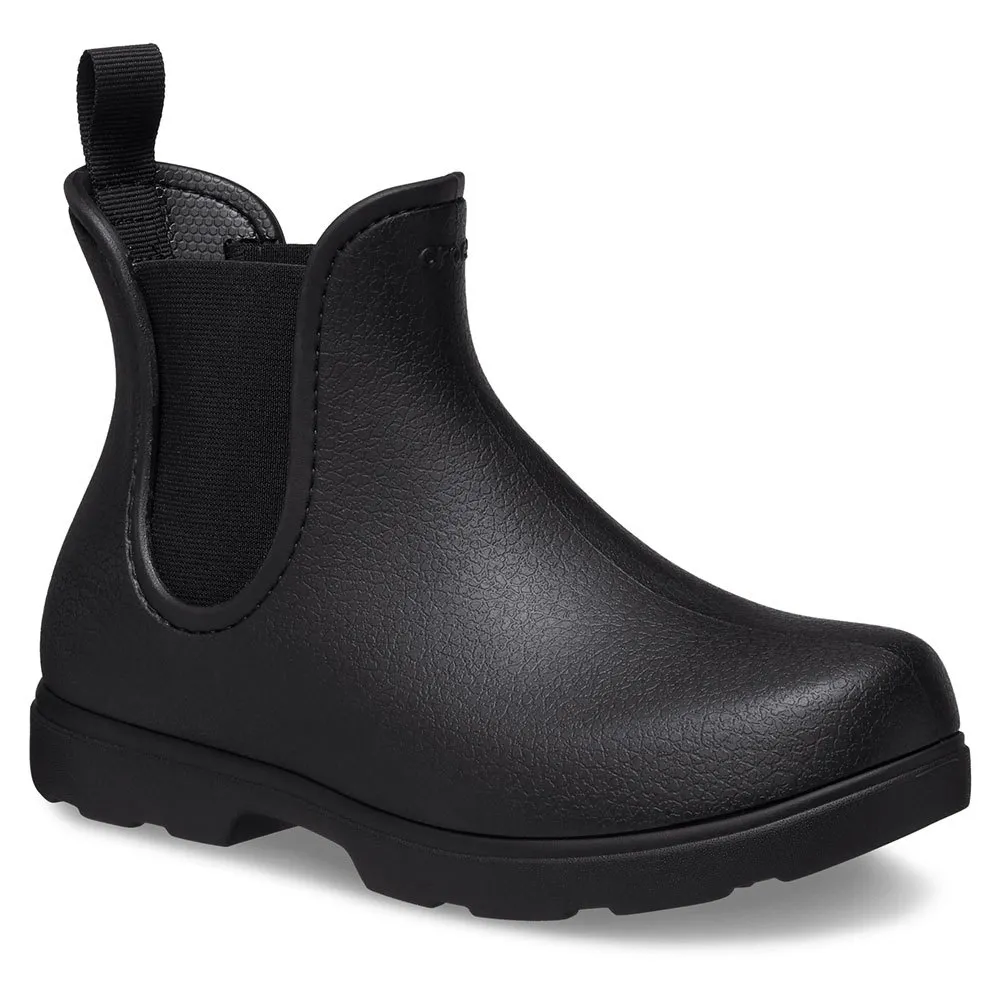 Женские ботинки челси Crocs Dylan низкие, черный