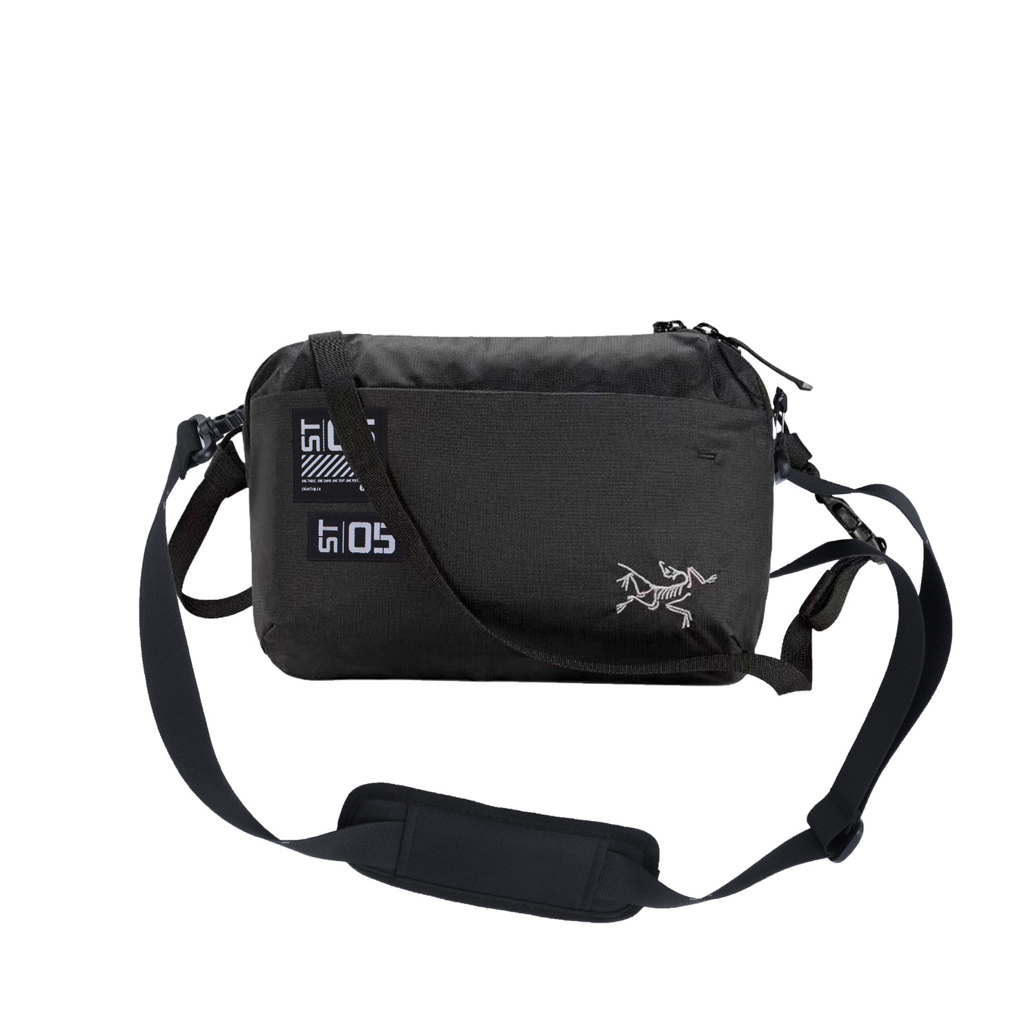 

Arcteryx Полиамидная поясная сумка унисекс черная, Ice Prism