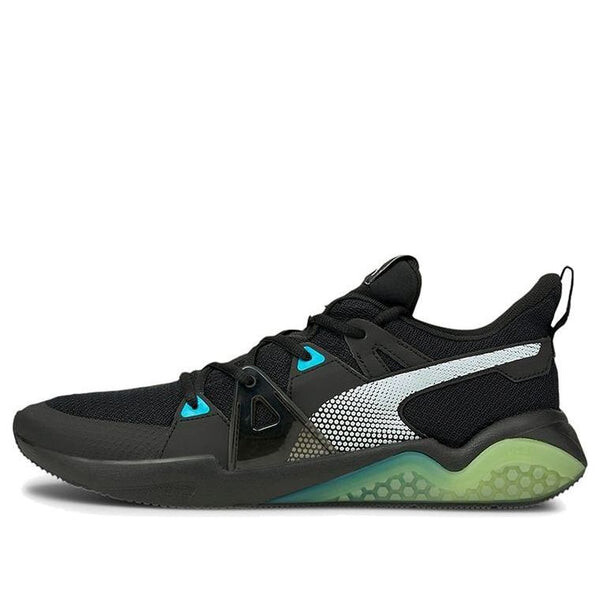 

Кроссовки cell fraction fade running shoes black/green/white Puma, черный