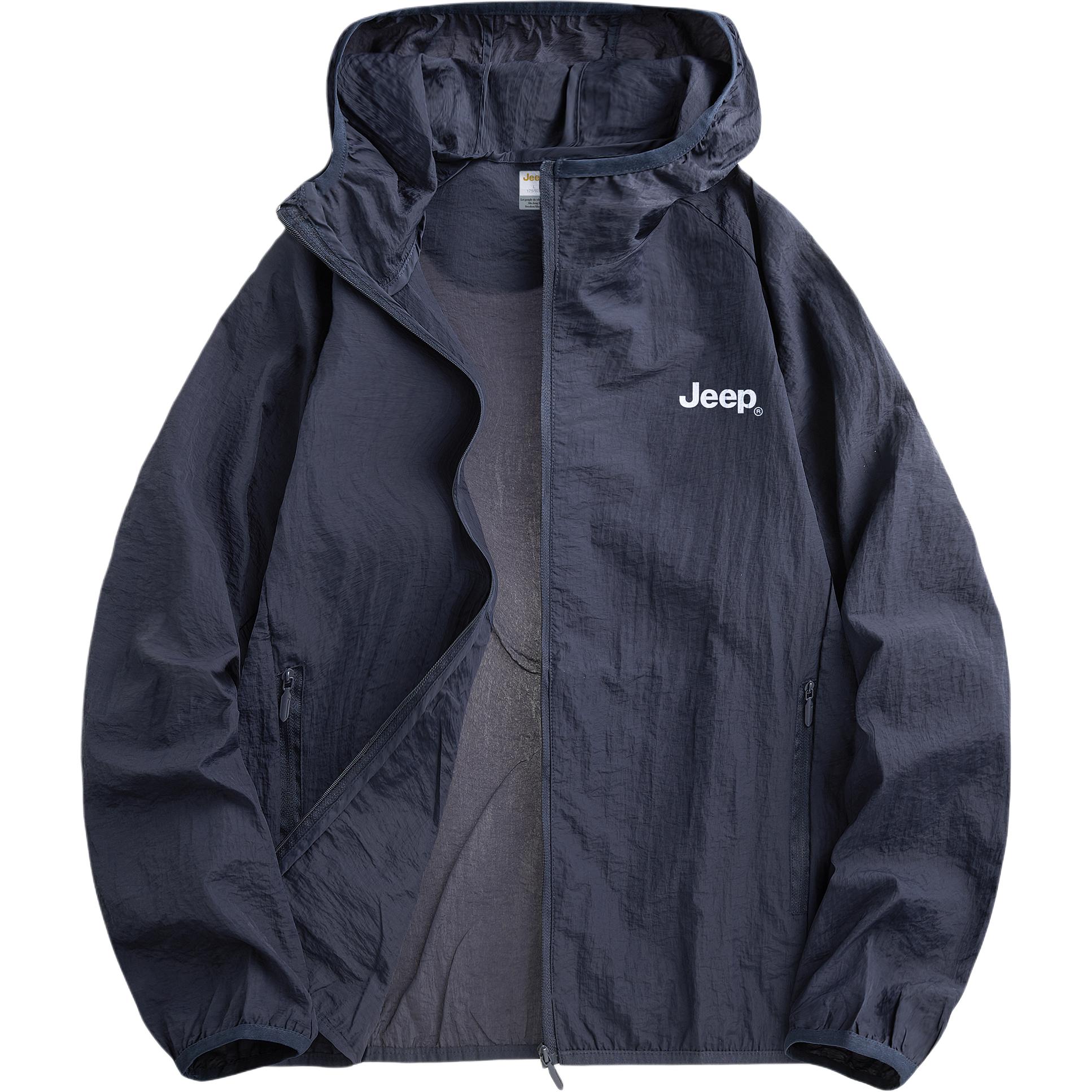 

Коллекция солнцезащитной одежды Ice Peak с защитой от ультрафиолета, дышащая и быстросохнущая, унисекс Jeep, темно-синий