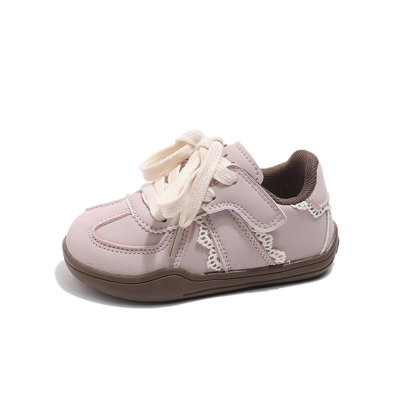 

Износостойкие легкие амортизирующие низкие повседневные детские кроссовки для детей 3-7 лет Neon, розовый