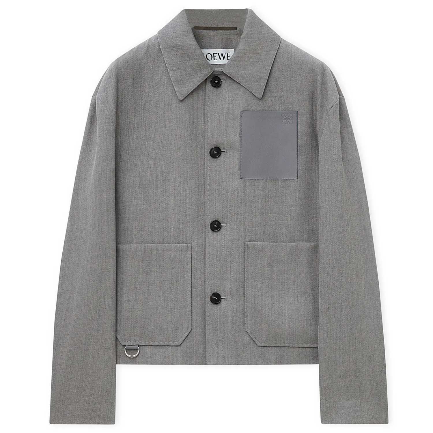 

LOEWE Куртка мужская серая смешанная, Mixed Gray