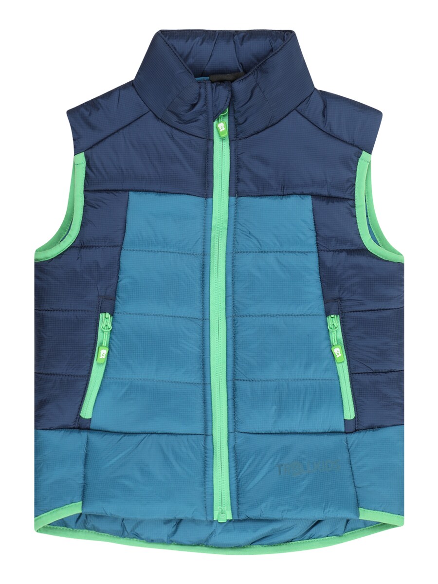 

Жилет TROLLKIDS Hardanger, цвет Navy/Dusty blue