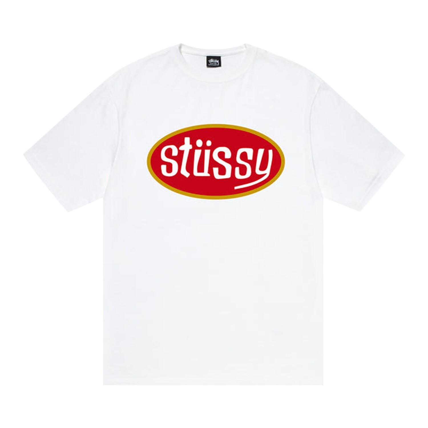 

Футболка Stussy Pitstop, белая, Белый, Футболка Stussy Pitstop, белая