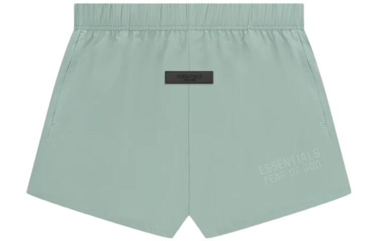 

Беговые нейлоновые шорты Fear Of God Essentials, цвет Haze Blue