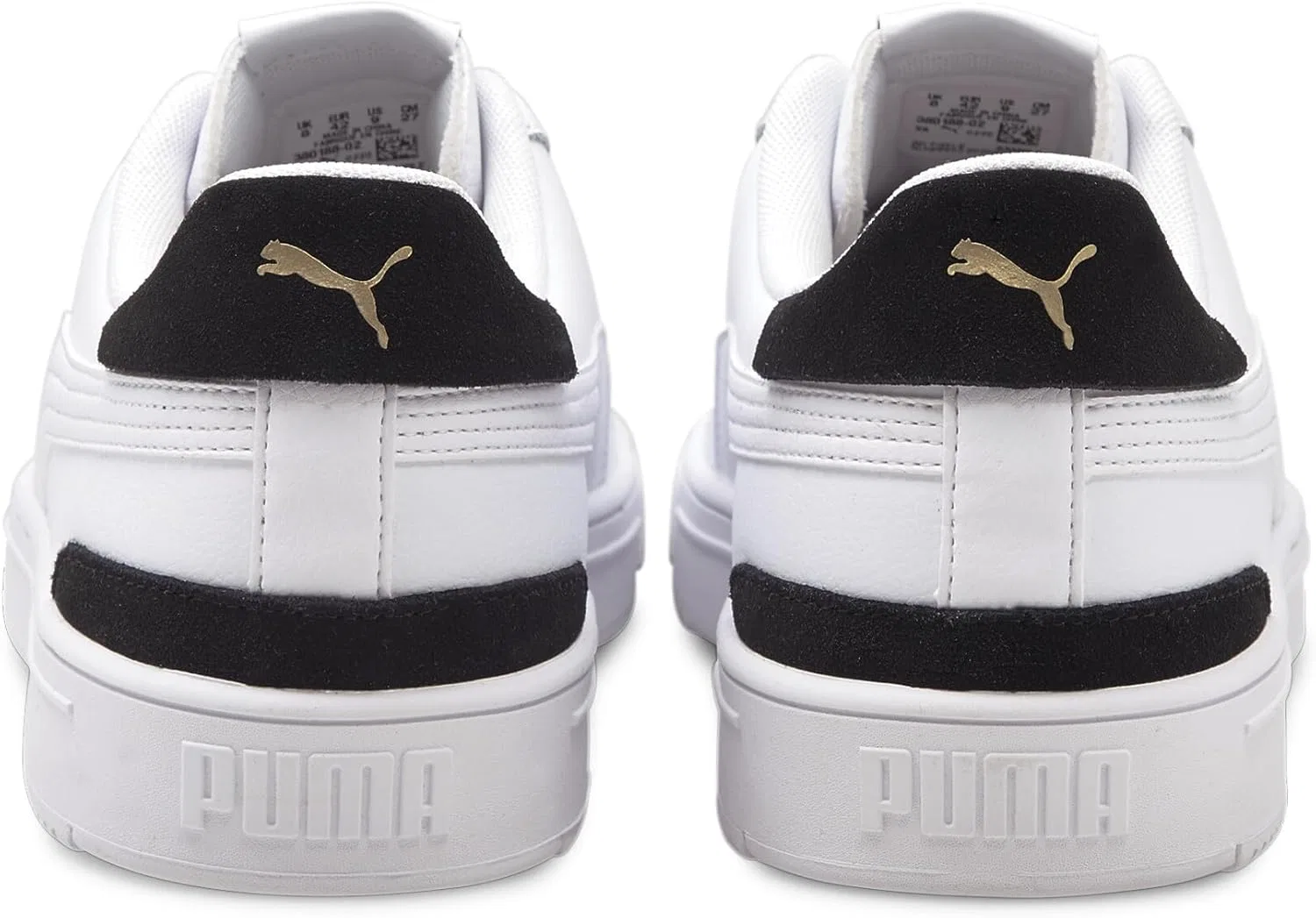 Кроссовки PUMA Serve Pro унисекс, Puma White Puma White Puma Team Gold Puma Black — фото 3