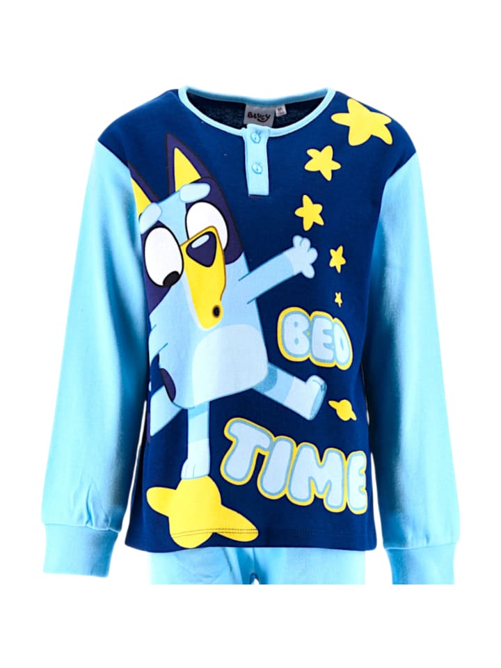 Bluey Пижама Блюи светло-голубого цвета — фото 2