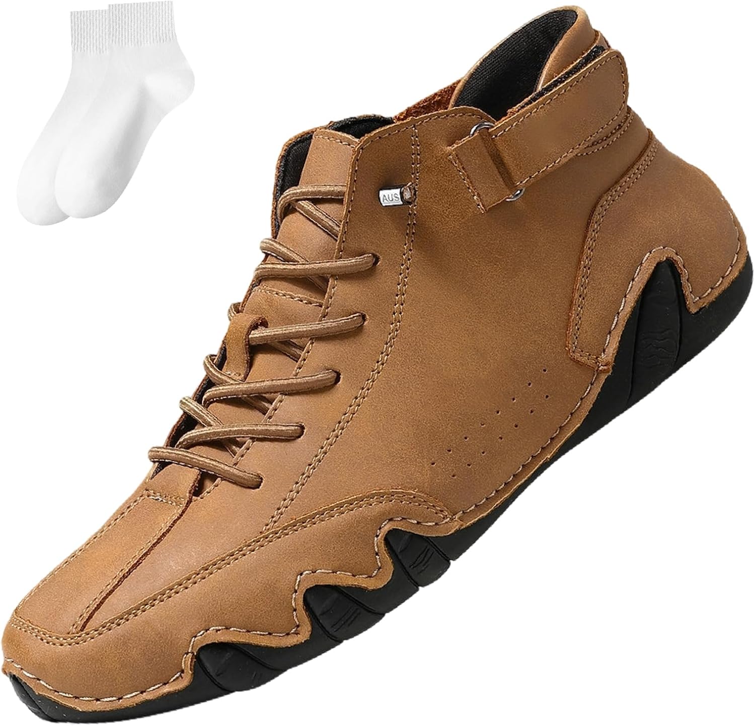 

Ортопедические кроссовки для женщин и мужчин, водонепроницаемые и дышащие эргономичные туфли для походов и кемпинга Generic, светло-коричневый