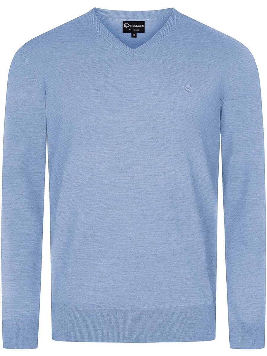 

Свитер с v-образным вырезом GIESSWEIN Sweater, небесно-синий
