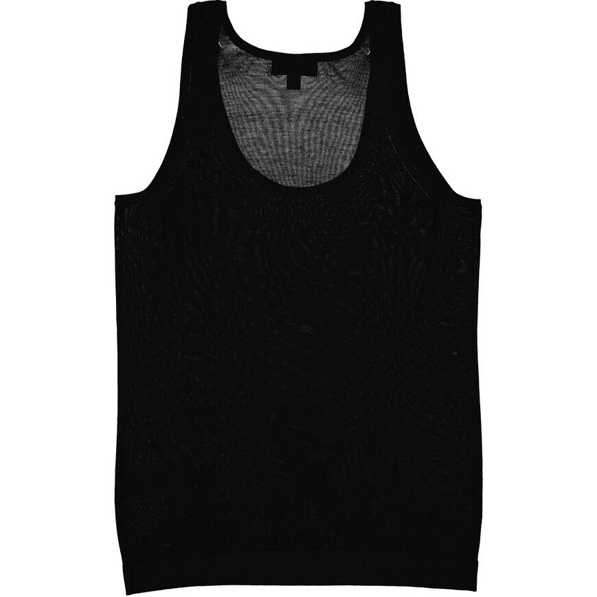 Топ Burberry Женский черный Tank — фото 4